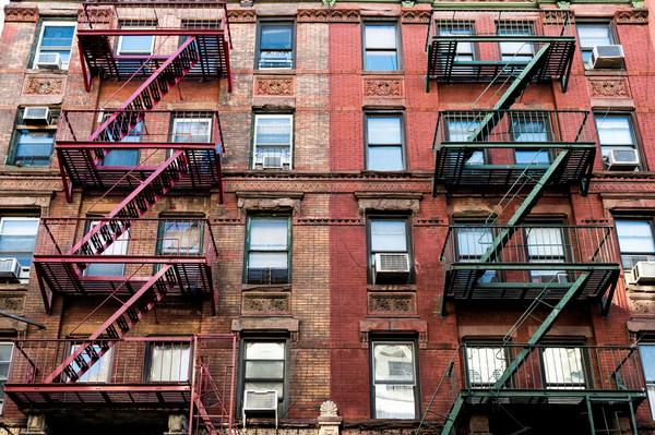 Walk-ups in New York City